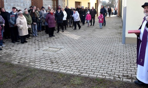 Žehnání nového kříže